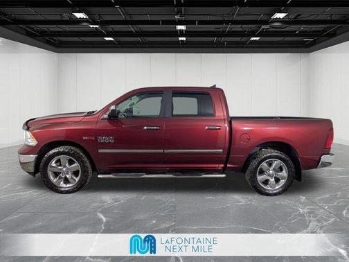Red 2018 RAM 1500 Big Horn