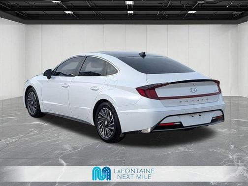 Hyper White 2022 Hyundai SONATA Hybrid Limited