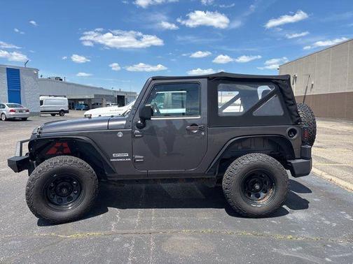 Granite Crystal Clearcoat Metallic 2014 Jeep Wrangler Sport