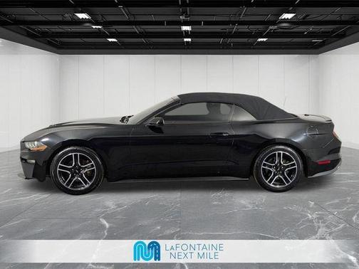 Shadow Black 2021 Ford Mustang EcoBoost Premium