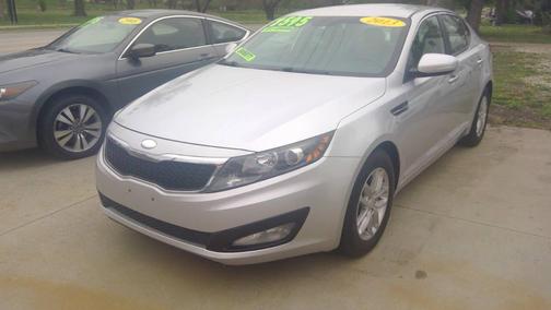 Silver 2013 Kia Optima LX