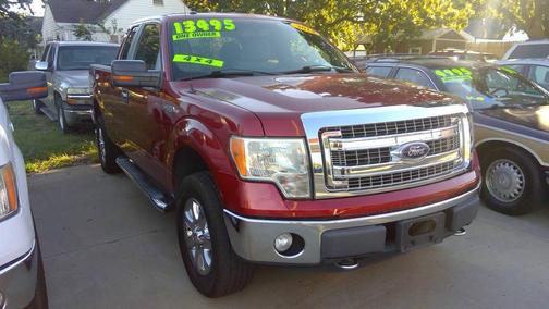 Ruby Red Metallic Tinted Clearcoat 2014 Ford F-150 XLT