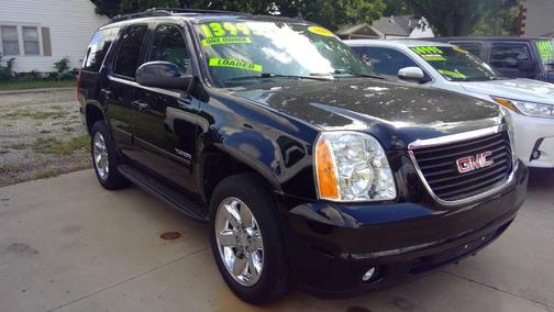 Black 2013 GMC Yukon SLT