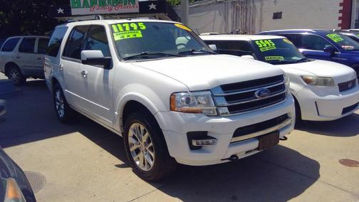 White 2016 Ford Expedition Limited