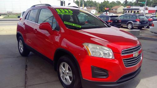 Blaze Red 2016 Chevrolet Trax LT