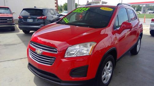 Blaze Red 2016 Chevrolet Trax LT