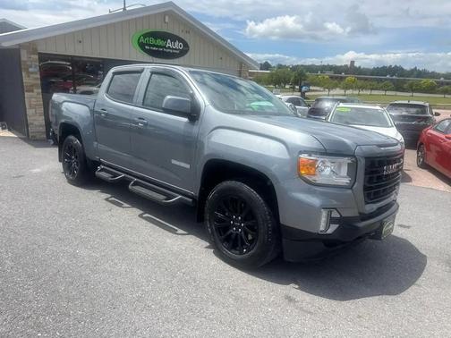 Satin Steel Metallic 2022 GMC Canyon Elevation