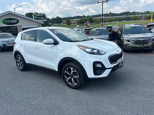 Clear White 2020 Kia Sportage LX