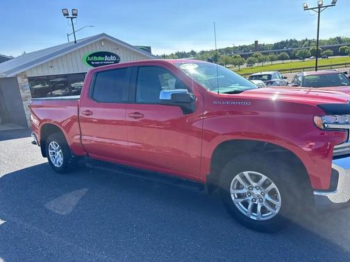 Red Hot 2021 Chevrolet Silverado 1500 LT