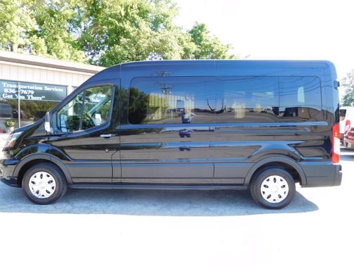 Blue 2023 Ford Transit-350 XLT