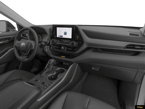 Celestial Silver Metallic 2023 Toyota Highlander Hybrid XLE