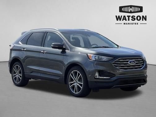 Magnetic Metallic 2019 Ford Edge Titanium