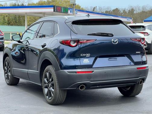 Deep Crystal Blue Mica 2023 Mazda CX-30 2.5 Turbo Premium Plus Package