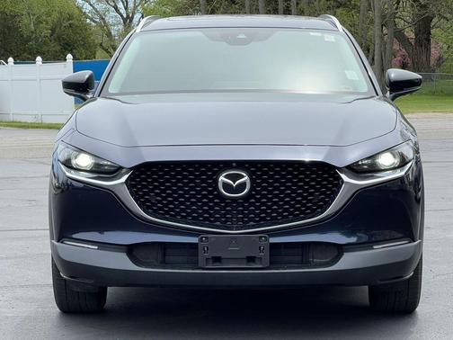 Deep Crystal Blue Mica 2023 Mazda CX-30 2.5 Turbo Premium Plus Package