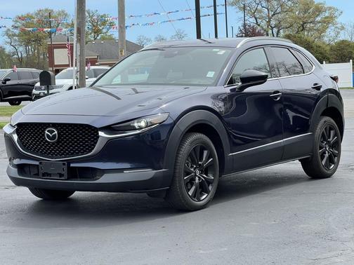 Deep Crystal Blue Mica 2023 Mazda CX-30 2.5 Turbo Premium Plus Package
