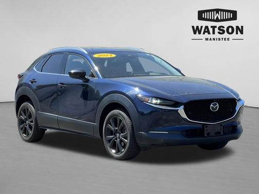 Deep Crystal Blue Mica 2023 Mazda CX-30 2.5 Turbo Premium Plus Package