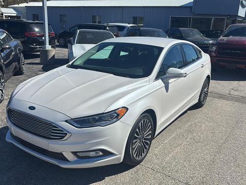Oxford White 2017 Ford Fusion SE