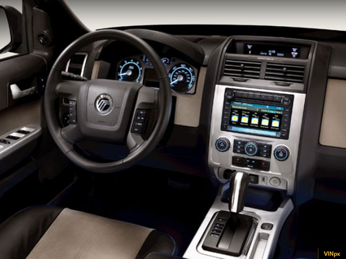 Sangria Metallic 2010 Mercury Mariner Premier