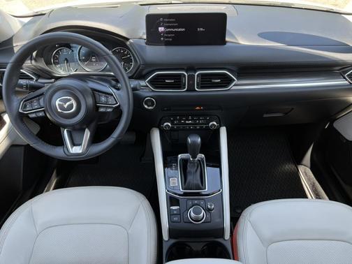 Rhodium White Metallic 2023 Mazda CX-5 2.5 S Premium Plus Package