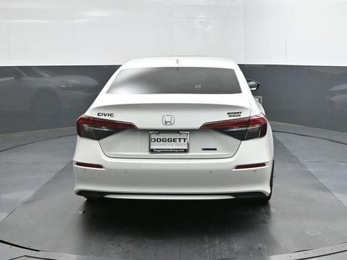 Platinum White Pearl 2026 Honda Civic Hybrid TOURING