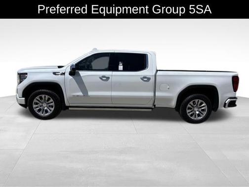 White Frost Tricoat 2024 GMC Sierra 1500 Denali