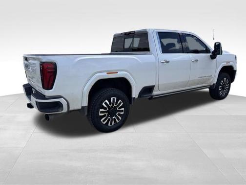 White Frost Tricoat 2024 GMC Sierra 3500 Denali