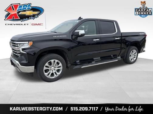 Black 2024 Chevrolet Silverado 1500 LTZ