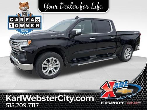 Black 2024 Chevrolet Silverado 1500 LTZ