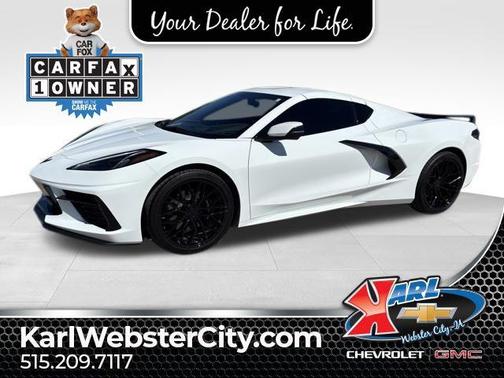Arctic White 2023 Chevrolet Corvette Stingray w/2LT