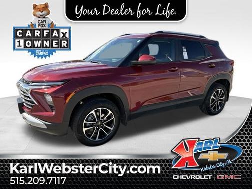 Crimson Metallic 2024 Chevrolet Trailblazer LT