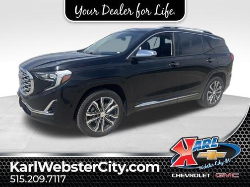 Ebony Twilight Metallic 2018 GMC Terrain Denali