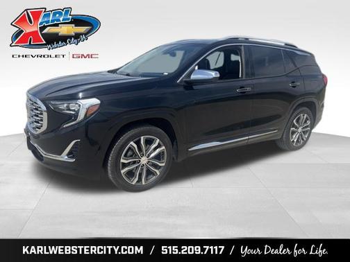 Ebony Twilight Metallic 2018 GMC Terrain Denali