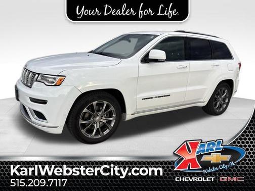 Bright White Clearcoat 2020 Jeep Grand Cherokee Summit