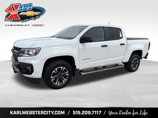 Summit White 2021 Chevrolet Colorado Z71