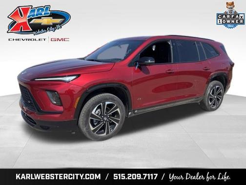 Cherry Red Tintcoat 2025 Buick Enclave Sport Touring