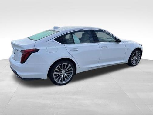 Summit White 2021 Cadillac CT5 Premium Luxury RWD