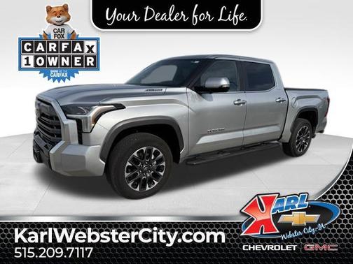 Celestial Silver Metallic 2025 Toyota Tundra Hybrid Limited