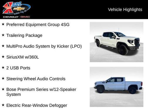 2023 GMC Sierra 1500 AT4X