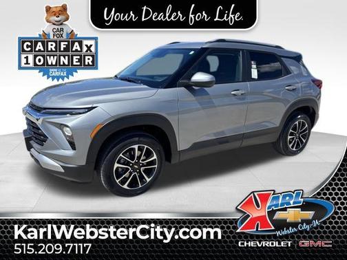 Sterling Gray Metallic 2025 Chevrolet Trailblazer LT