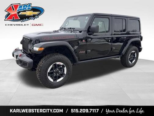 Black Clearcoat 2022 Jeep Wrangler Unlimited Rubicon