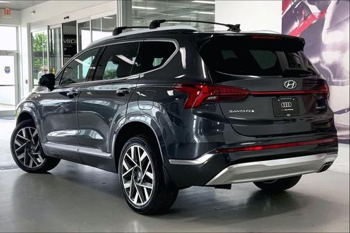 Portofino Gray 2023 Hyundai SANTA FE Calligraphy
