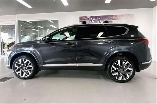 Portofino Gray 2023 Hyundai SANTA FE Calligraphy