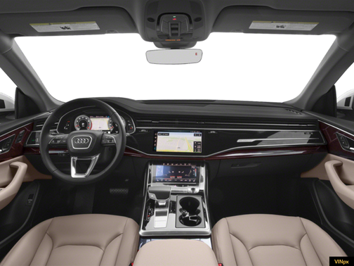 Mythos Black Metallic 2022 Audi Q8 55 Premium Plus