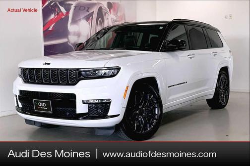 Bright White Clearcoat 2023 Jeep Grand Cherokee L Summit