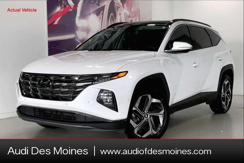 Quartz White 2022 Hyundai TUCSON Limited