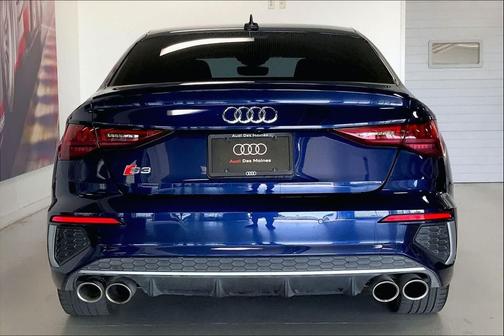 Navarra Blue Metallic 2023 Audi S3 Premium Plus TFSI quattro S tronic