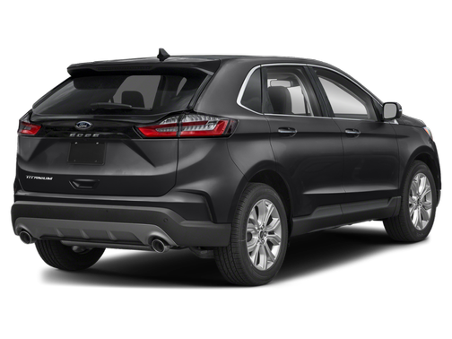 Agate Black Metallic 2024 Ford Edge Titanium