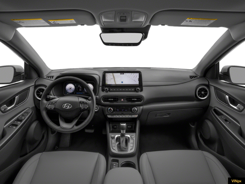 Lunar White 2023 Hyundai KONA Limited
