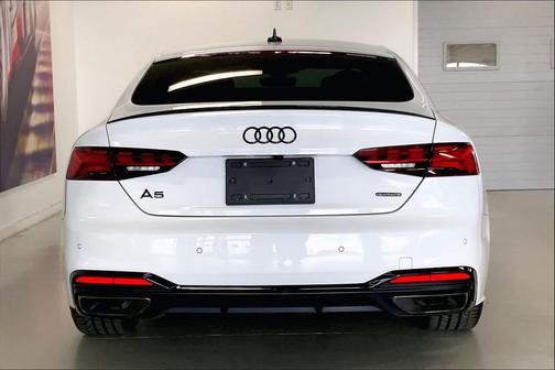 Glacier White Metallic 2023 Audi A5 Sportback 45 S Line Premium Plus
