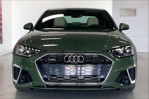 District Green Metallic 2023 Audi A4 45 S line Premium Plus